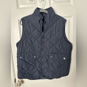 Navy Blue Puffer Vest